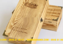 Gia Công Hộp Gỗ Đựng Rượu Vang - Thùng Gỗ Giá Rẻ Tphcm
