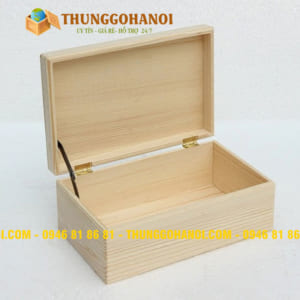 Nơi bán Hộp gỗ đựng rượu vang 1 chai nhập khẩu gía tốt nhất tại Hà Nội