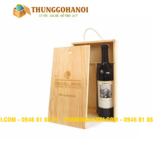 Sản xuất hộp gỗ thông đôi đựng rượu vang - khắc laser trên hộp rượu