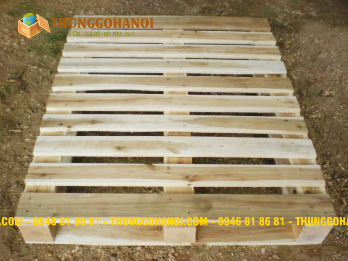 Bán và đóng pallet gỗ, thùng gỗ pallet cũ tại Hà Nội