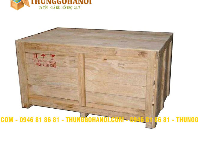 Bán và đóng pallet gỗ, thùng gỗ pallet cũ tại Hà Nội