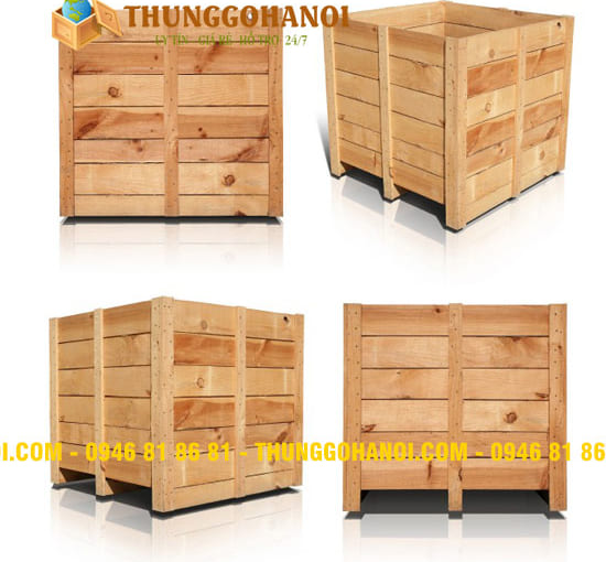 Điểm bán thùng gỗ pallet cũ giá siêu rẻ ở Hà Nội