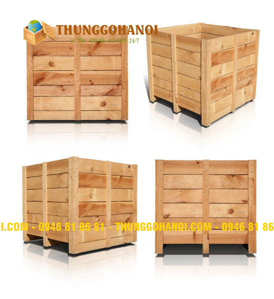 Điểm bán thùng gỗ pallet cũ giá siêu rẻ ở Hà Nội