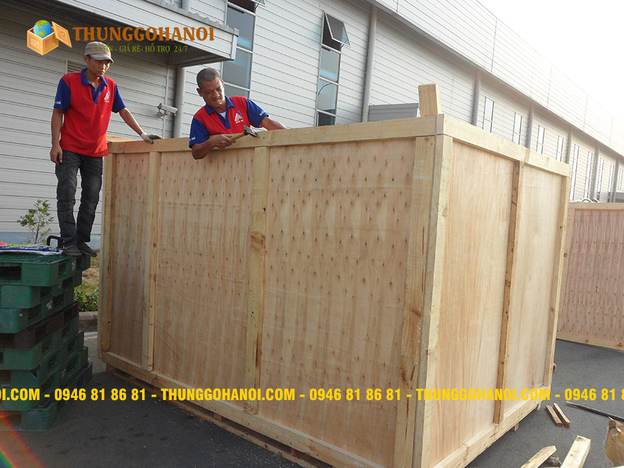 Dịch vụ đóng thùng gỗ giá rẻ chuyển hàng giá rẻ tại Hà Nội