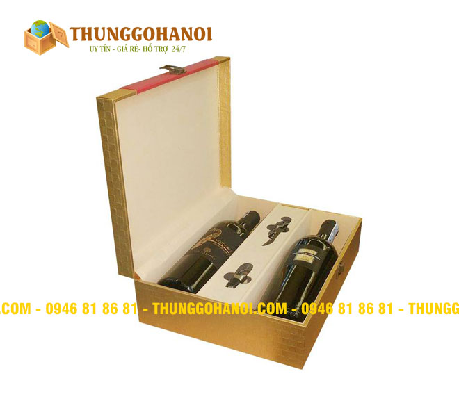 Cung cấp Hộp Gỗ Đựng Rượu tại Hà Nội theo Yêu Cầu giá rẻ - Uy Tín