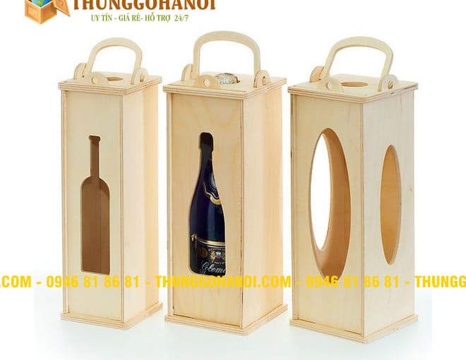 Cơ sở sản xuất hộp gỗ đựng rượu tại Bắc Kạn