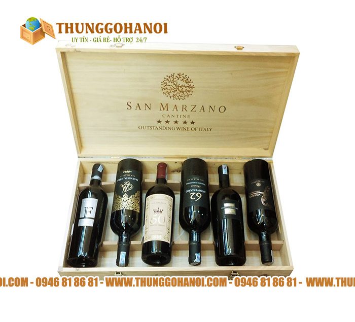 Điểm bán và sản xuất Hộp đựng rượu gỗ vang cao cấp tại HCM