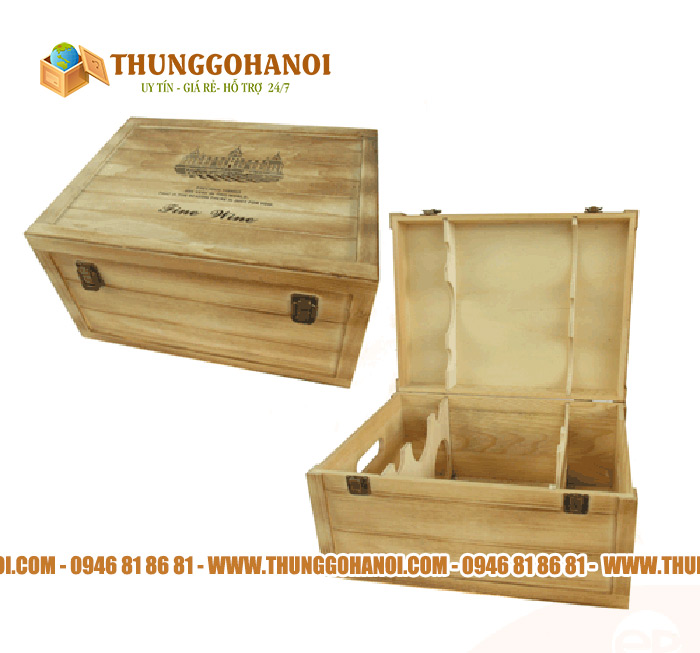 Điểm bán và sản xuất Hộp đựng rượu gỗ vang cao cấp tại HCM