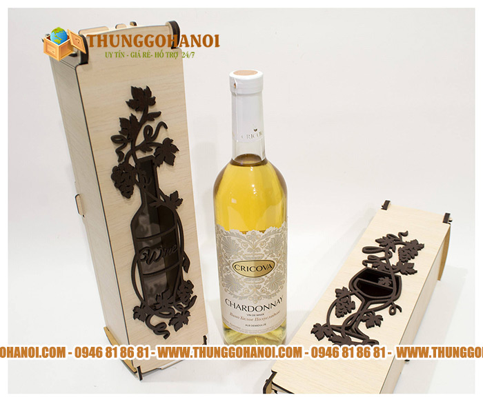 Điểm bán và sản xuất Hộp đựng rượu gỗ vang cao cấp tại HCM