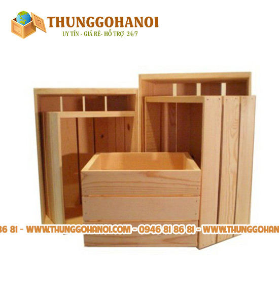 Thùng gỗ đóng gói hàng hoá hà nội