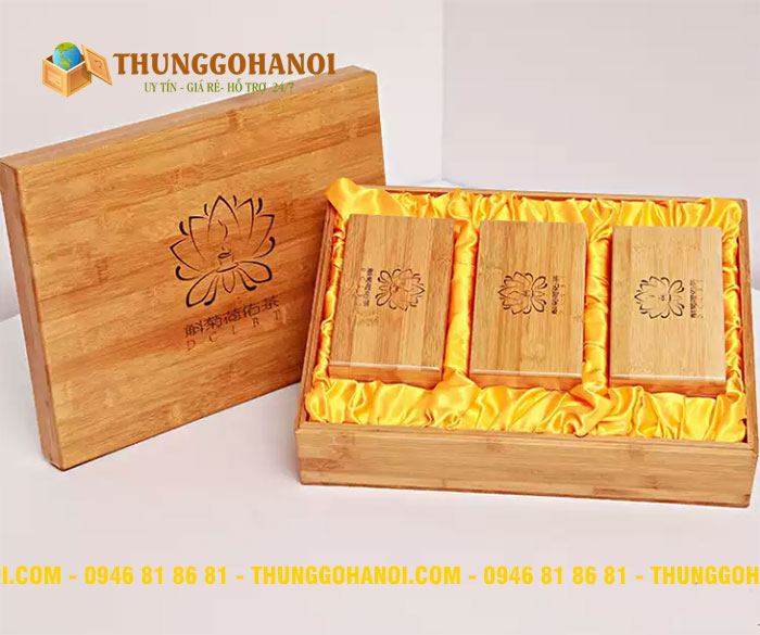 Top 15 Mẫu Hộp gỗ quà tặng đẹp, sang trọng tại TpHCM