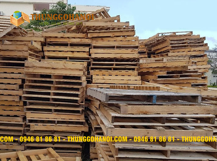 Giá pallet gỗ tại hà nội - Gỗ thông pallet giá rẻ Hà Nội
