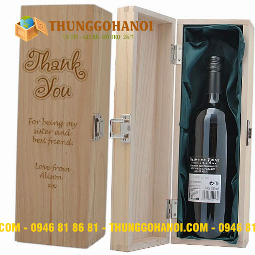 Điểm bán và sản xuất Hộp gỗ đựng rượu cao cấp tại Bắc Ninh