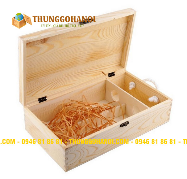 Điểm bán và sản xuất Hộp gỗ đựng rượu cao cấp tại Bắc Ninh