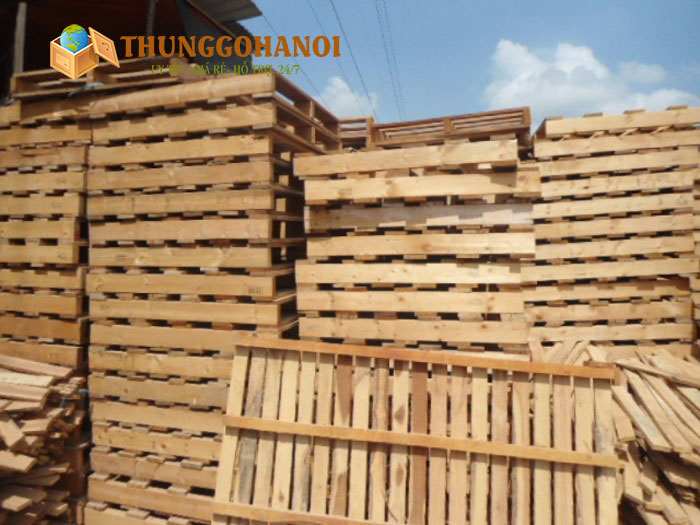 Thanh lý pallet gỗ cũ hà nội - Địa chỉ bán gỗ pallet cũ giá siêu rẻ