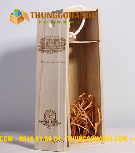 Hộp gỗ đựng rượu Đẹp – Uy tín tại Hà Nội & TP HCM