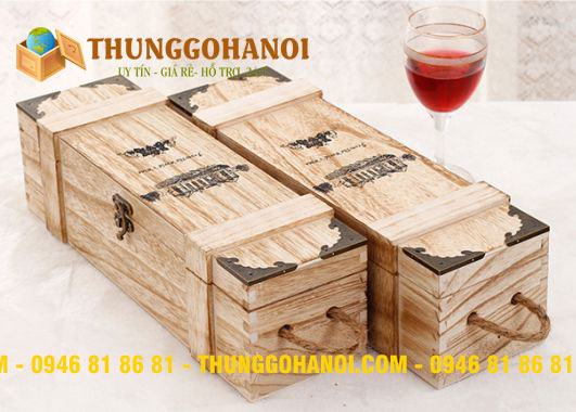 Hộp gỗ đựng rượu Đẹp – Uy tín tại Hà Nội & TP HCM