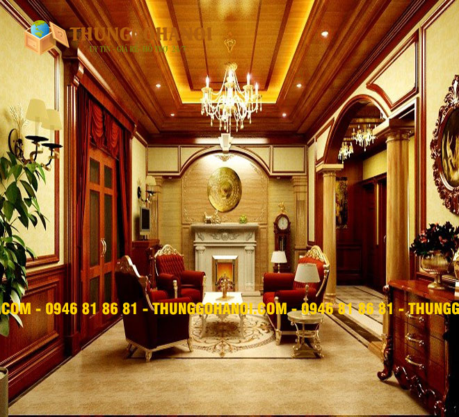 Báo giá Trần gỗ thông sồi - Sử dụng gỗ thông ốp trần nhà