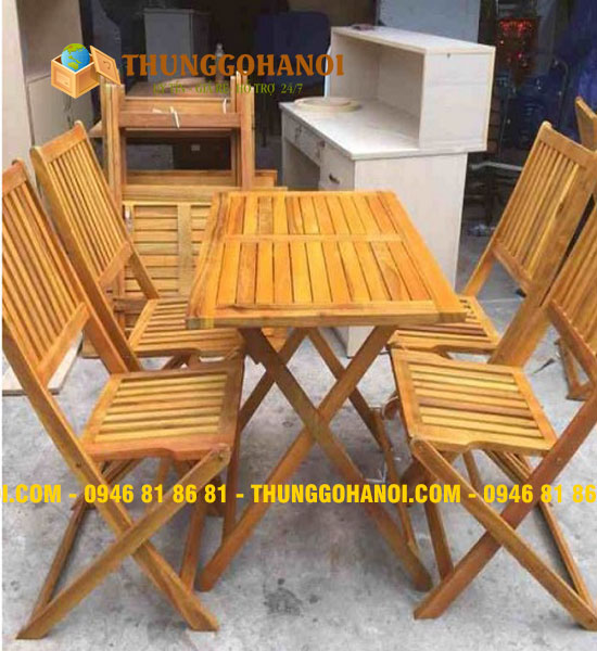 Địa chỉ bán bàn ghế pallet - Nội thất gỗ thông pallet Hà Nội