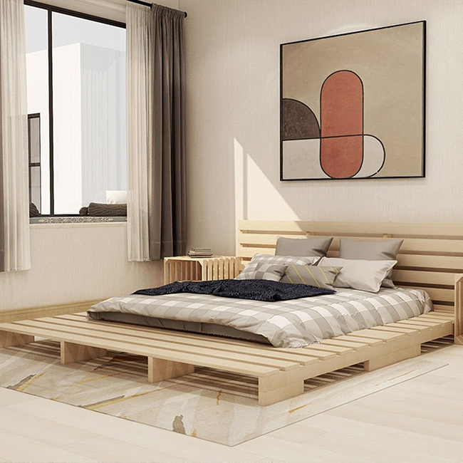 Lợi ích của giường pallet gỗ