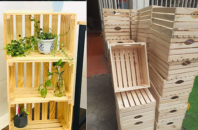 Nhận gia công sản phẩm gỗ thông theo yêu cầu