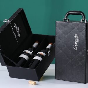 Hộp Rượu Đôi: Thiết Kế Độc Đáo Cho Đêm Tiệc Lãng Mạn