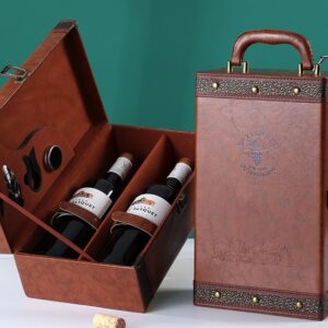 Đẳng Cấp và Tiện Lợi: Hộp Rượu Đôi Cho Thưởng Thức Rượu Ngon